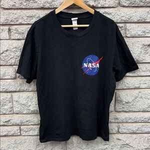H&M Black NASA Graphic T-Shirt